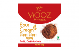 Mooz Sour Cream Peri Peri   Pack  150 grams